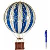 Authentic Models Hängedekoration Travels Light Blue White, Ballon, Kunststoff / Papier, AP161BW