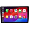 OEM Lettore multimediale per auto, display touchscreen, lettore audio, compatibile con Toyota Auris Mk1 (E150) dal 2006 al 2012, dotato di ventola di raffreddamento integrata, navigazione GPS Android e sistema operativo Linux