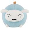 Sanei Pastello Shinchan Shiro Peluche Yokai Cotone Candy Ver San-ei Giappone Ufficiale