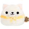 Sanei Peluche cane bianco San-ei Inu Dango Giappone
