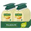 Palmolive Naturals Sapone Liquido Mani Latte e Miele 300 ml x 12 | 96% formula b