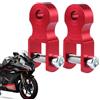 Generico Ammortizzatore Posteriore Per Moto - 2x Dispositivo Di Sollevamento Per Moto, Riser 'ammortizzatore Con Viti, Kit Di Sollevamento In Lega Di Alluminio | Sollevatore A Per Cruiser