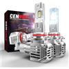 Cenmoll Lampadine HB3 Led, 120W 24000LM 6000K Bianco Freddo 600% Luminosità Lampadina HB3 Led Canbus Senza Errori All-in-One Design Kit di Conversione di Sostituzione Alogena Xenon, Confezione da 2