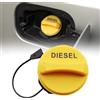 Dixhills Tappi serbatoio carburante compatibili con Range Rover Discovery 3 4 5 Sport MK1 TDV6 Evoque, tappo serbatoio carburante di ricambio per LR053666