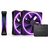 NZXT 3xF120 RGB DUO & RGB Black Fans