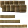 Elitzia Fasciatura elastica pezzi di ricambio fascia avvolgere intorno per ETL051 ETUU1401 macchina Pads Stripe Wraps per pancia braccio gamba 3 taglie 10pcs materiale elastico Elitzia ETL06BD (abbronzatura)