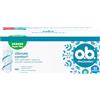 o.b. ProComfort Super Plus, confezione da 32 tamponi, facili da applicare e rimuovere il tampone, per sanguinamento molto intenso, interno in 100% materiali vegetali