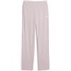 PUMA Ess Elevated High Waist Straight Leg Rib Pants G 164, Misty Pink