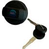 3RG INDUSTRIAL - Tappo serbatoio carburante con chiave - OEM 191201551 - Ricambi auto motore e altre parti di veicoli - Compatibile con i vari modelli di auto.
