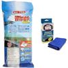 Ma-Fra Mafra - Wipes Clean Salviette per Vetri Auto, Panni Monouso Ideali per Parabrezza e Schermi LCD + 1Shine Vetri Panno in Microfibra per Vetri, Elimina lo Sporco e Non Rilascia Aloni, H0377+A0216