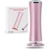 VINGVO Lima elettrica Piedi, Pedicure Professionale per Piedi, Rimuove Durezza Piedi, Lucidatrice Calli Cura Piedi Ricaricabile Con Pastiglie Di Ricambio Rimuove La Pelle Secca E Dura (Rosa)