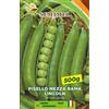SEMIMEL Pisello Mezza Rama Lincoln - Legume Medio-Tardivo, Baccelli Verdi e Rugosi, 500g di Semi 1 confezione