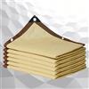 KSQP Rete Ombreggiante Traspirante 90% Rete Telo Ombra Telo Ombreggiante Vela Telo Ombra Giardino Terrazzo 90% Rete Di Protezione UV Giardino Pergola Rete Protezione Solare,beige-2x6m