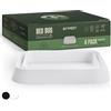 ECOPEST Trappole per Cimici dei Letti - Confezione da 4 | Bed Bug Blocker (XL) Trappole Intercettatori (Bianca) | Monitor, Rilevatore e Trappola della Gamba del Letto (Extra Grande)
