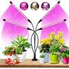 wolezek Lampada per Piante, 2020 Lampada Piante Coltivazione 40W 80LEDs Spettro Completo per Piante Da Interno, con Timer 4/8/12H ，3 Modo/10 Luminosità Grow Light per Crescita, Fioritura