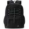 Bseash Zaino casual di piccole dimensioni da 10 l, per bambini e bambine, dai 3 ai 9 anni, mini zaino impermeabile per sport all'aperto, viaggi, escursionismo, campeggio, Nero , 10L US