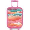 NoBoringSuitcases.com NoBoringSuitcases© Valigia Rosa Per Bambini Compatto Bagaglio Ultraleggero