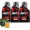 Motul Kit Tagliando Olio Motul 300V 15W50 Hiflo Per Yamaha YFM350 X Warrior�1989>2004