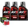 Motul Kit Tagliando Olio Motul 300V 15W50 + Filtro Per Kawasaki ZR400 Zephyr�1989>1993
