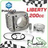 Piaggio CILINDRO LIBERTY 200 PISTONE GRUPPO TERMICO ORIGINALE RST SPORT MODIFICA 125 150
