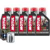 Motul Kit Tagliando Olio Motul 7100 20W50 Per Harley Davidson FXSTB Night Train�1999