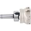 Hidyliu Fresa CNC con scanalature BAP400R-80-27-6 alta con supporto mandrino e inserto APMT1604 per lavorazione dei metalli 10 pezzi (C20-FMB27+80 testa di taglio + grana 1604APMT coltello (6)