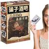 Generisch Liars Bar Gioco di carte multiplayer - Bluff interattiva gioco di feste, gioco da tavolo da viaggio Cookout riunione intrattenimento, divertente compagnia | per famiglia amici adulti