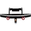 INJORA Paraurti Posteriore con Gancio di Traino Rimovibile Alluminio CNC per TRX4M Defender Upgrade 1/18 RC Crawler