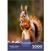 KZQNXHJPRL Scoiattolo Foresta Puzzle 1000 Pezzi Puzzle per Adulti Carta Rilassante Decorazione Regalo 38x26cm/1000pcs