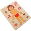 Parliky Puzzle Anatomia Umana in Legno per Gioco Educativo Organi del Corpo Didattico per Ragazzo e Aiuto Insegnamento Scuola Sviluppo Coordinazione e Memoria