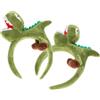 CIMAXIC Cerchietto per Chioma a Forma di Dinosauro, Plastico e Tessuto, Comodo e Stabile, per Feste e Uso Quotidiano, Accessorio Creativo per Ragazzo Ragazza