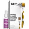 Sotrue Derma Roller professionale per la crescita dei capelli, 1 mm, con 192 aghi in acciaio inox, ripara i capelli danneggiati, attiva i follicoli piliferi, per la caduta e l'ispessimento dei capelli