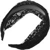 CIMAXIC Fascia Decorativa Nero Chioma per Larga Leggera e Elegante ed in Pizzo Donne, per Trucco e Photo Shoot