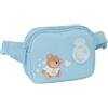 safta Real Madrid Prescolastico - Marsupio per bambini, ideale per giovani e bambini di diverse età, comodo e versatile, qualità e resistenza, 14 x 4 x 11 cm
