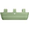 Elho Vibia Campana Easy Hanger XXL 70 - Fioriera per Balcone Esterno - 100% Plastica Riciclata - L69 x B26.8 x H23.7 cm - Pistache Green