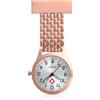 talNite Nurse Fob Watch with Glow in The Dark Quartz Movement,Stainless Steel Adjustable Date Clip-on Pocket Watch for Doctors,Paramedics,and Medical Professionals,Water Resistant Hanging Lapel Pin