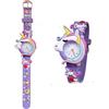 FASHION YO Orologio analogico al quarzo con cinturino bracciale in acciaio inossidabile gatti bambine orologi per bambini piccoli regali per bambini regali di compleanno confezione regalo, Cinturino