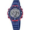 Calypso Orologio Digitale Bambino/a in Gomma Blu scuro