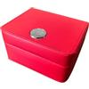 ROUREOX Custodia Orologi Legno Ferma, Scatola 1 Slot, Organizer Solido, Portaorologi Singolo per Collezione for Omega Speedmaster Collection