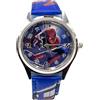 LuminaLux Orologio analogico al quarzo 2026, per ragazzi, cinturino in pelle colorata, regalo per bambini dai 3 ai 10 anni, Spiderman, cartone animato, confezionato in scatola colorata regalo