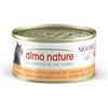 Almo Nature HFC Mousse, Alimento Umido per Gatti - Tonno con Gamberetti - 70g, Confezione da 24