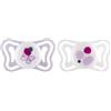 Chicco Succhietto PhysioForma Light 2-6M 2 pz in Silicone Extra Leggero - Rosa