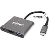 ROLINE Adattatore display USB tipo C - HDMI, USB 3.2 Gen 1 tipo A, tipo C PD