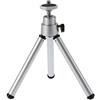 SISWIM Liudan Supporto per Proiettore Proiettore Treppiede Stand Silver Stille Stetrable Staffa da Tavolo Supporto Portatile Selfie Stick per Mini proiettore DLP Digital Camera Smartphone Portaproiettori