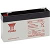 Yuasa Batteria al piombo NP3-6 6 V, allarme di backup UPS, batteria di emergenza (confezione da 1)