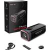 AKEEYO AKY-710Lite Telecamera per Moto/Bicicletta Telecamera WiFi 2K30FPS con Ultra HD, Impermeabile IP66 con Registrazione in Loop e di Emergenza, Monitoraggio Parcheggio, Batteria Estesa da 7,5 Ore