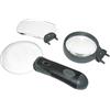 Carson - Lente d'ingrandimento 3 in 1 con luce LED