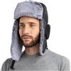 HunterBee Orecchie Cappello Bombardiere Ushanka Uomo Donna Berretto Russo Cacciatore di Trapper Freddo Antivento Pelliccia Sci da Caccia Neve eschimese