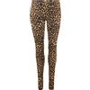 LessThanTenQuid - Leggings - Donna marrone Brown Leopard Print