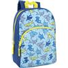 Trail maker Zaini per bambini da 15 pollici per scuola materna, asilo, scuola elementare, ragazzi e ragazze con cinghie imbottite, Squali sorridenti, Small, Zaino